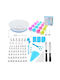 Alista Home Set Konditoreiwerkzeuge aus Kunststoff 28cm 92 Stück
