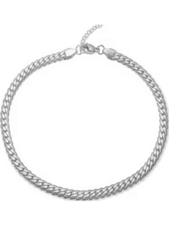 Bode Fußarmband aus Edelstahl Stahl