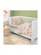 Guy Laroche Set Baby Sheets Crib Cotton Band Natural 115x170cm 3 Pieces