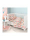 Guy Laroche Set Baby Bettlaken Für Krippe Baumwolle Bebe Orange 115x170cm 3 Stück