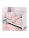 Guy Laroche Baby Sheets Crib Cotton Starland Pink 115x170cm 3 Pieces