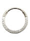 Poco Loco Titan Clicker Nasenpiercing aus Titan Silber