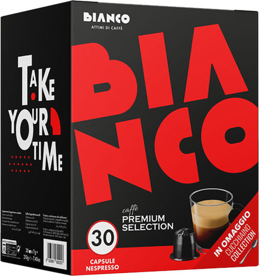 Bianco Capsule Espresso Compatibile cu Mașini Nespresso 30caps