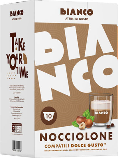 Bianco Κάψουλες Espresso Φουντούκι Συμβατές με Μηχανή Dolce Gusto 10caps