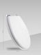 Landsh Capac WC Lemn 37x43.5cm Alb