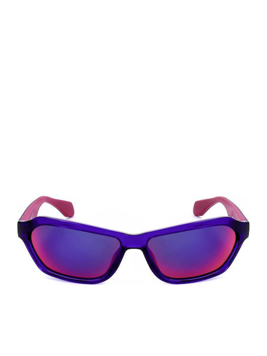 adidas Unisex Sunglasses With Purple Frame And Purple Lens OR0021 81U