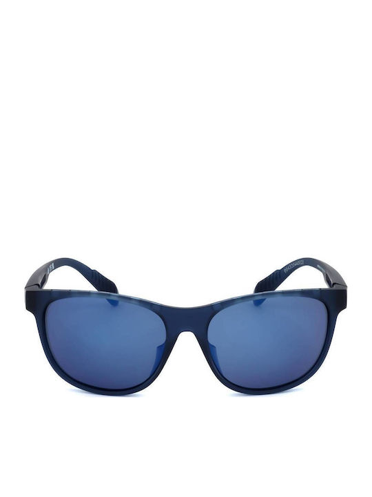 adidas Sport Asp Unisex Sunglasses with Blue Fr...