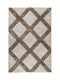 Koulis Carpets California P630 Modern Bedroom Rug Set Brown 3 Pieces