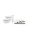 Zwilling J.A. Henckels Set Glass Lunch Boxes White 7 Pieces