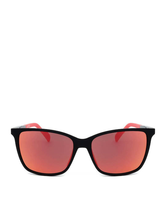 adidas Sport Asp Unisex Sunglasses with Black Frame and Red Lens SP0059 02L
