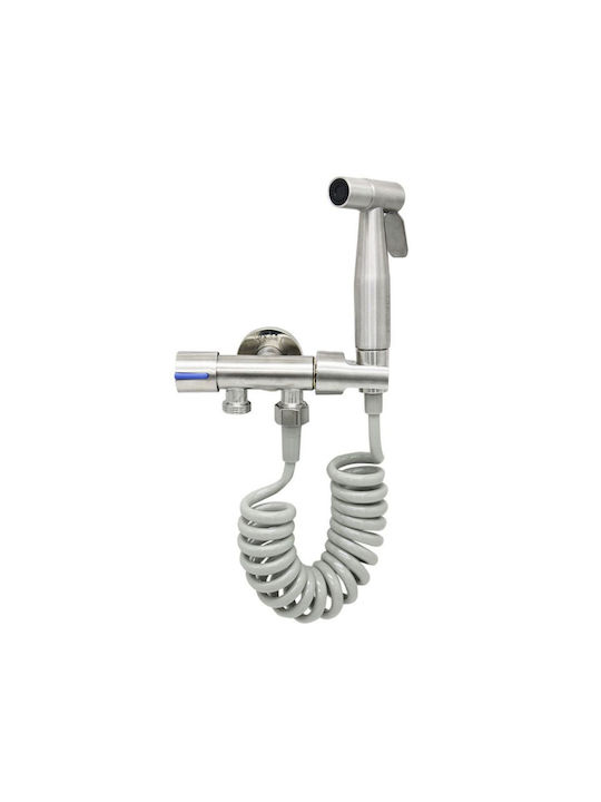 Landsh Set Baterii Pentru Bideu Perete Inox