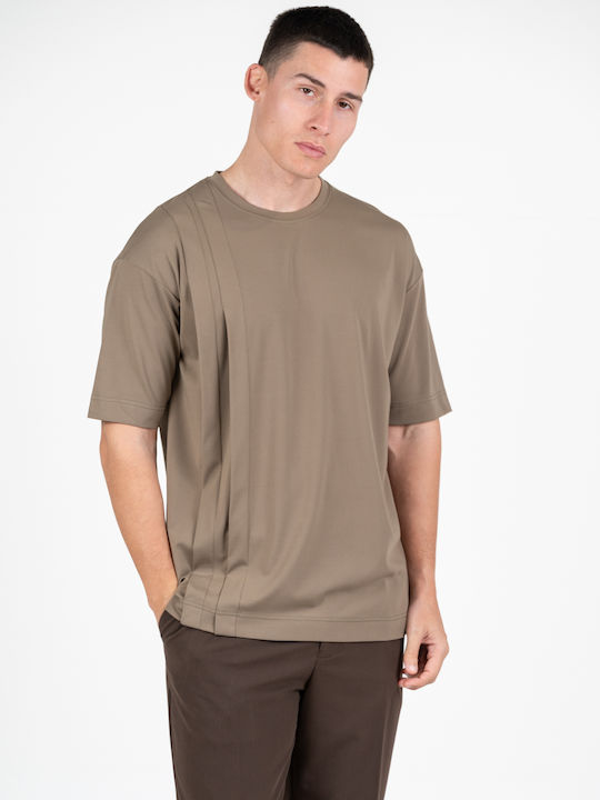 Vittorio Artist T-shirt Καφέ