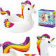 Inele De Înot Gonflabile Bestway Model Unicorn Vinil 91 X 119 Cm Alb