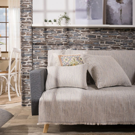 Teoran Lecce Four-Seater Sofa Throw Chenille 180x350cm