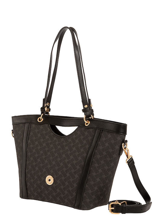 Modissimo Γυναικεία Τσάντα Ώμου Μαύρη
