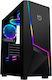 Hiditec V20 Pro Midi Tower Κουτί Υπολογιστή Πολύχρωμο