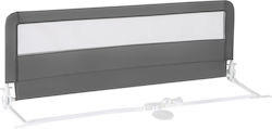 Bett-Vordach Grau 41x150x55cm