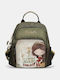 Damen Rucksack Khaki