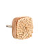 As Sylla Wooden Furniture Knob in Beige Colour Φ3.8mm 214922 2 Pieces