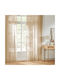 Vorhang mit Grommets Mila Beiges 140x240cm