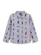 Kids Shirt Long-Sleeved Blue