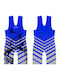 Combat Sport Men's Blue Fight Swimsuit