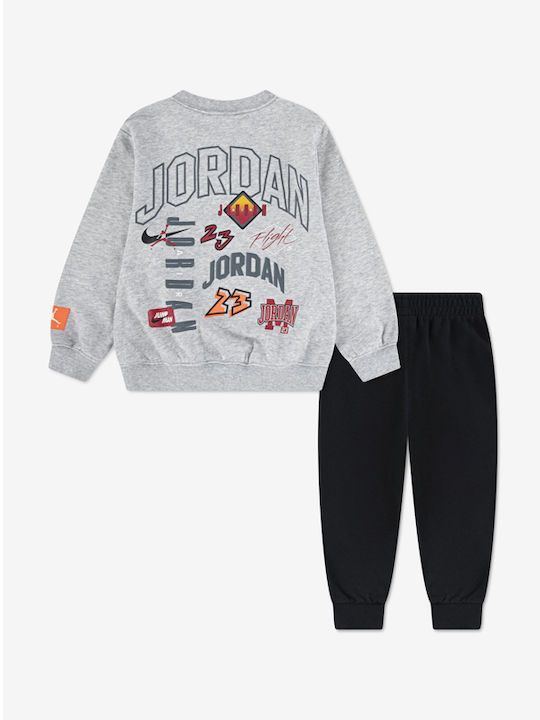 Kids Sweatpants Set Gray