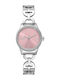 DKNY Womens Watch 26mm Battery with Silver Metal Bracelet