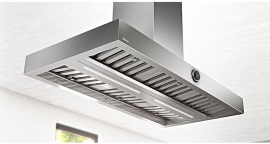 Airforce Vis Boxy Island IX/A/120 Απορροφητήρας Νησίδα 120cm Inox