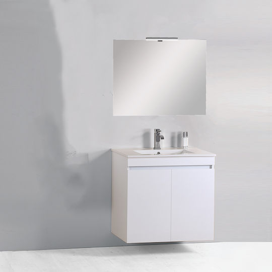 Pro Bagno Πάγκος χωρίς Νιπτήρα Λευκό Pro Bagno Πάγκος χωρίς Νιπτήρα Λευκό