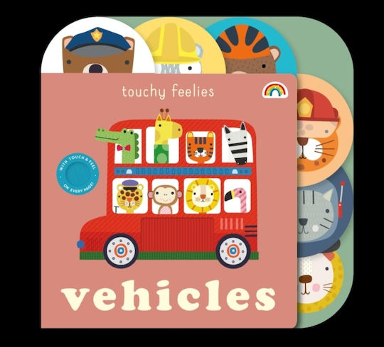 Touchy Feelies - Vehicles - Really Decent Books - Board Book