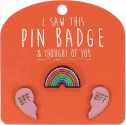 Gama Brands Σετ Καρφίτσες Rainbow Bff 3τμχ 14444775