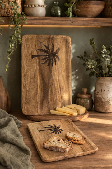 Kaemingk Ξύλινος Δίσκος Σερβιρίσματος 20x30cm