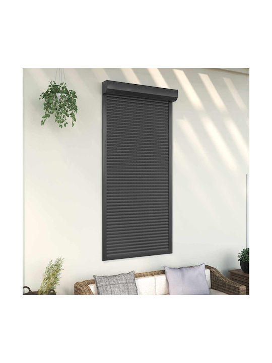 vidaXL Παντζούρι Ρολό Αλουμινίου Π100xΥ210cm