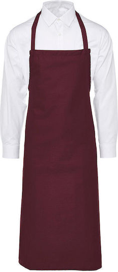SG Waiter Full Body Apron Paris Burgundy