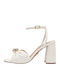 Leather Sandals White