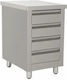 Lappas Vorbereitungstischschrank mit Schubladen 52,7x70x87,3cm