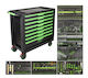 JBM Wheeled Metallic Tool Chest