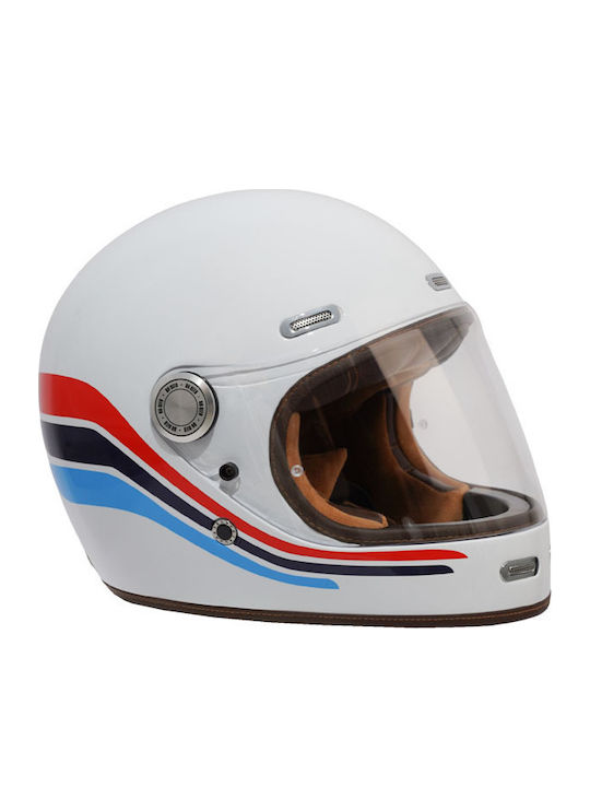 ByCity Roadster III Swan Κράνος Μηχανής Full Fa...