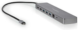 Nedis Hub 10-in-1 Usb-c To Rj45 3usb-a Jack 3.5mm 2usb-c 2hdmi 0.4m Charcoal-grey Nedis Hub 10-in-1 Usb-c To Rj45 3usb-a Jack 3.5mm 2usb-c 2hdmi 0.4m Charcoal-grey