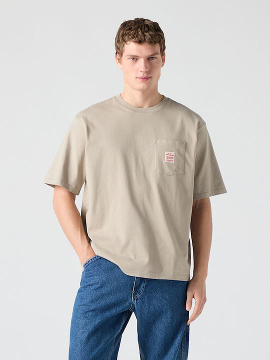Vintage T-shirt Vintage Khaki Beige