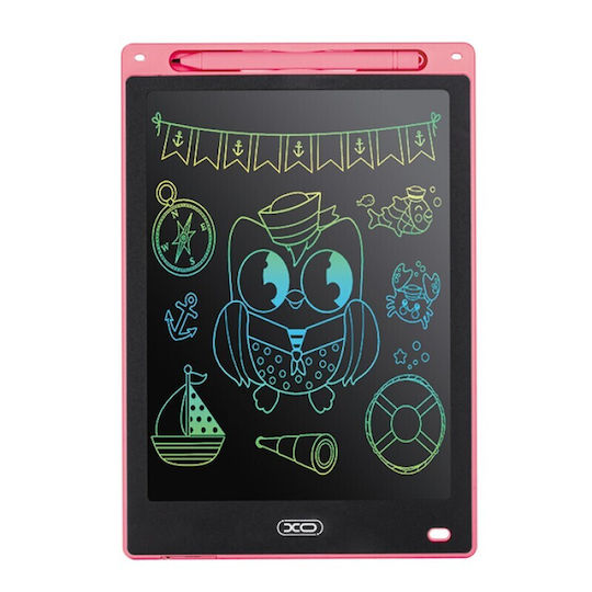Xo V02 Pink Color Ψηφιακός Πίνακας Γραφής 16'' Ροζ Περίβλημα