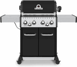 Broil King Baron 490 Shadow Grătar Pe Gaz Cu 2 Plite De Bucătărie 12.4kW Cu Arzător Lateral 4.4kW Broil King Baron 490 Shadow Grătar Pe Gaz Cu 2 Plite De Bucătărie 12.4kW Cu Arzător Lateral 4.4kW