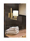 SteweHome Wall Lamp with White Glass Shade 10x20cm