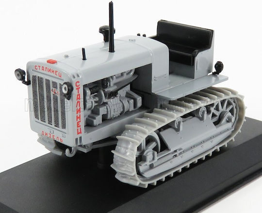 Metal Model Stalinets 65 Crawler Tractor 1937 1:43 Light Gray