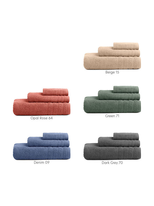 Adam Home Badehandtuch 75x150cm Dunkelgrau Gewi...