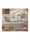 Nef-Nef Homeware Bleeze Four-Seater Sofa Throw 180x350cm Natural/Mint
