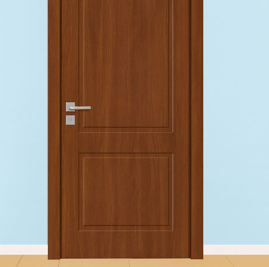 Вътрешна Врата Ct-402-ua Teak Dorato 2140x780mm Lock 3