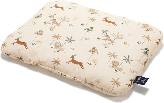 La Millou Baby-Schlafkissen Beige-Braun 35x45cm