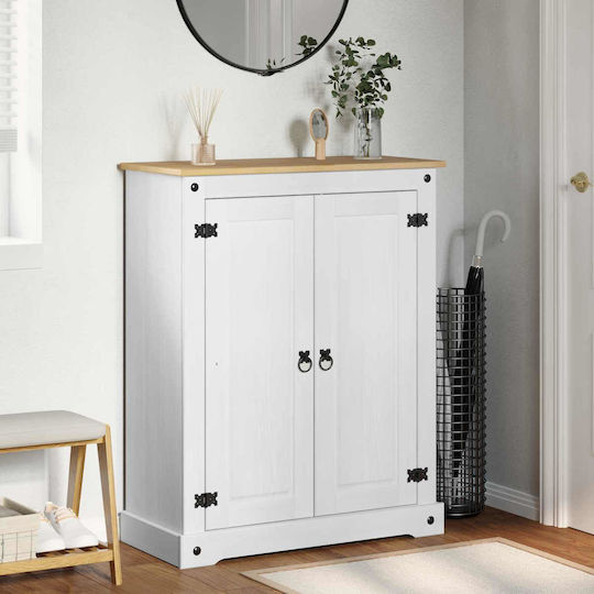 Schuhorganisator aus Massivholz 86x38,5x108cm